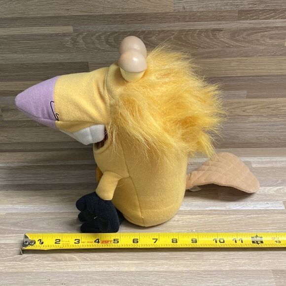 Angry Beavers Norbert Nickelodeon Vintage 1998 Mattel 10" Chomping Plush euc - Picture 10 of 11